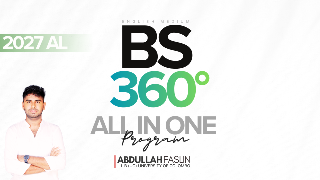 2027 A/L Business Studies 360°